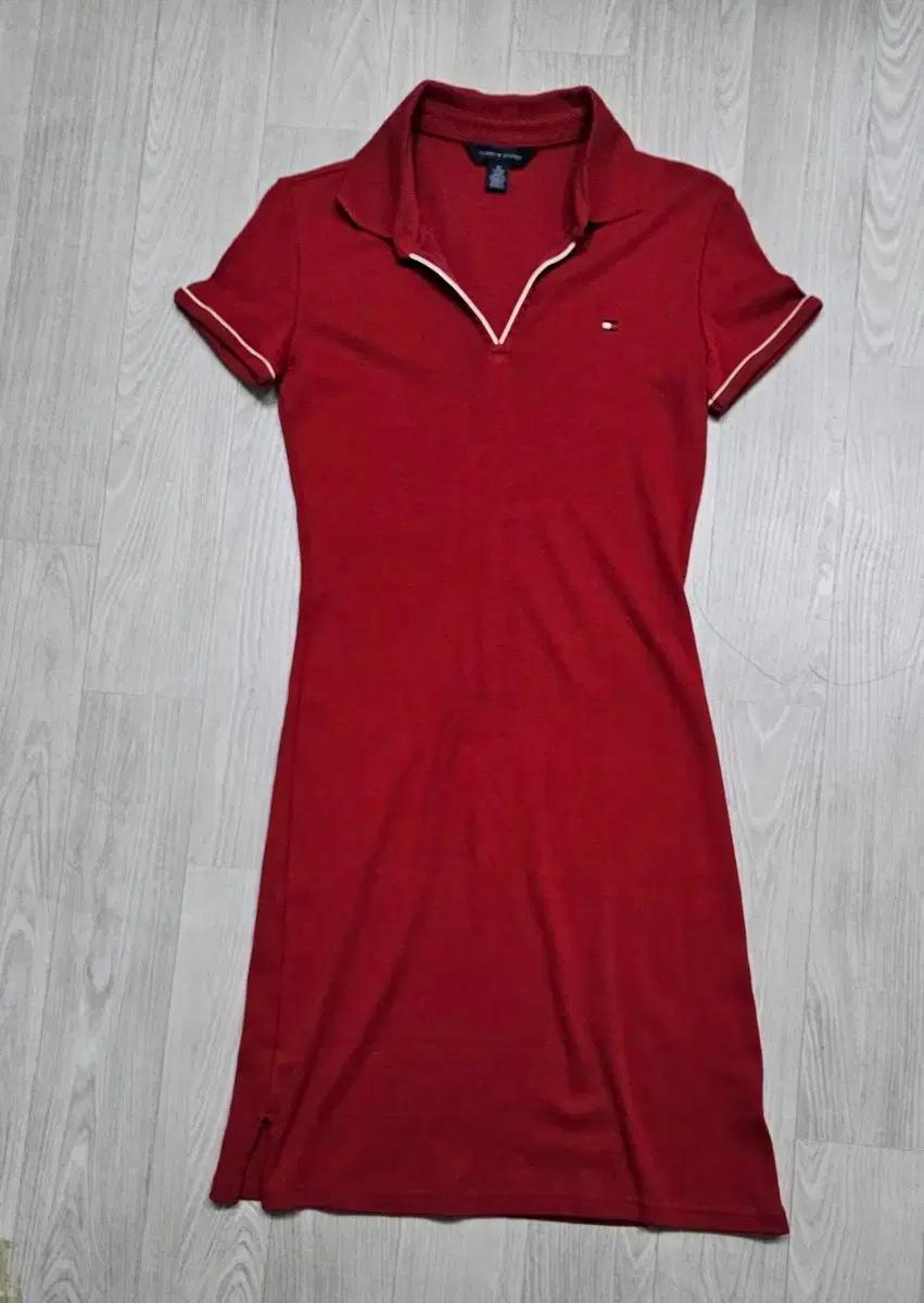 타미힐피거.여름PK반팔원피스.XS.완전새거수준