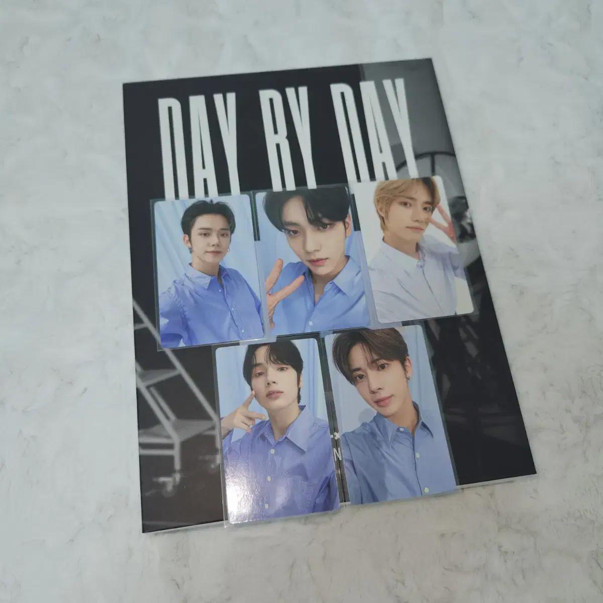 2023시그 시즌 그리팅 포카 비주얼 투바투 수빈 연준 범규 태현 휴닝