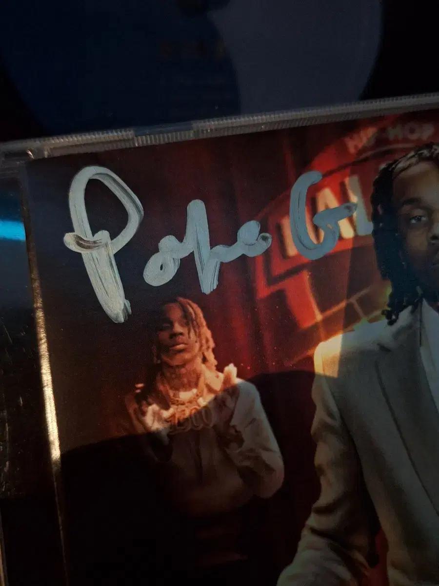(네고제안 ok) polo g 폴로 지 힙합 친필싸인 CD 팔아요