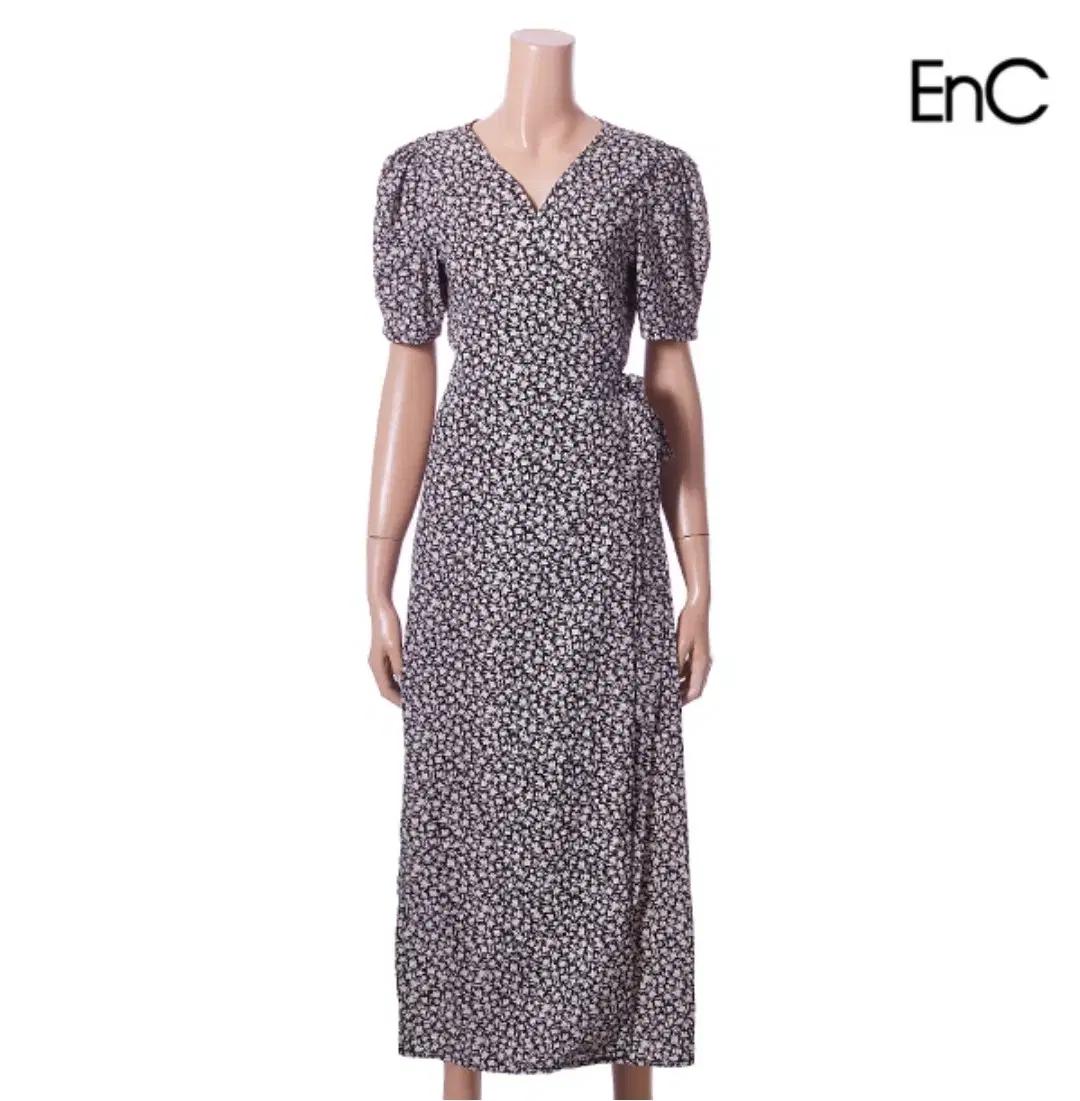 (F)여성 ENC 여름 반팔 랩 원피스