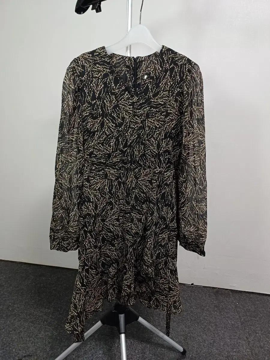 브이넥 여름 원피스 긴팔 55