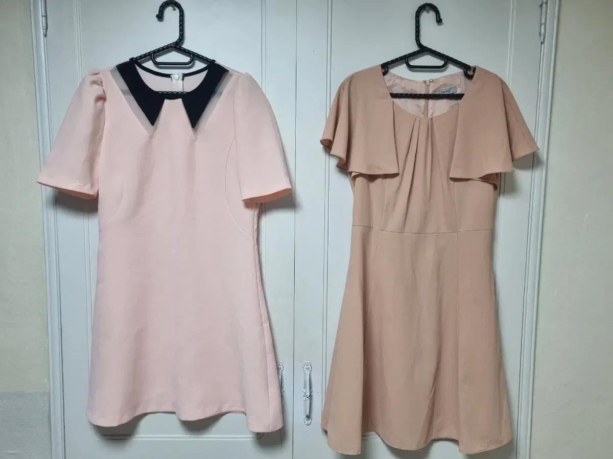 여름원피스 2종일괄 55사이즈(S)