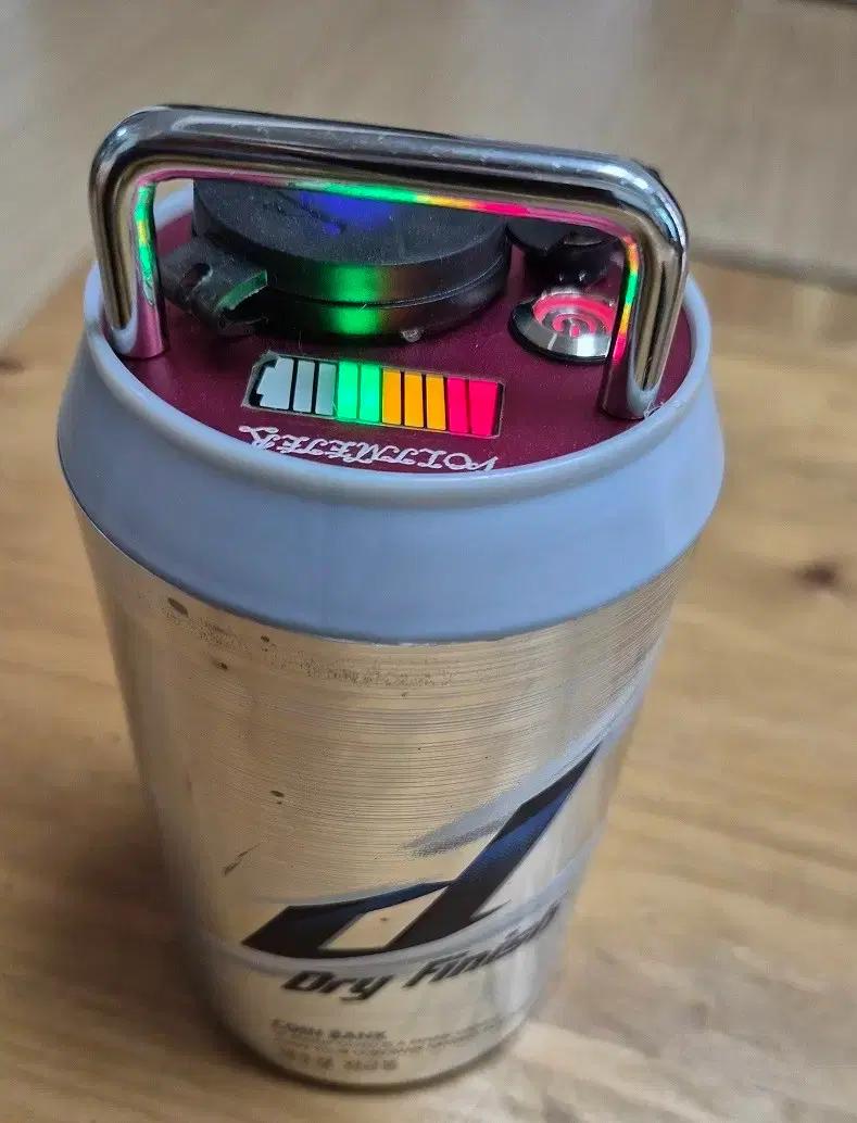 캠핑 갬성 맥주캔 파워뱅크 맥뱅(12.6V 11.6A)