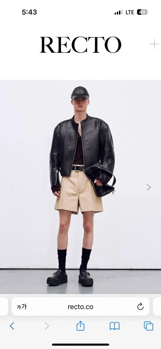 렉토 24ss 레더자켓 교환!!