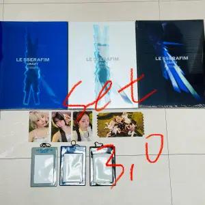 르세라핌 CRAZY 위버스 앨범 (미개봉) + 특전 포토카드 양도