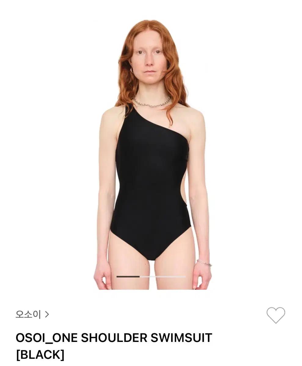 OSOI ONE SHOULDER SWIMSUIT 오소이 원숄더 수영복