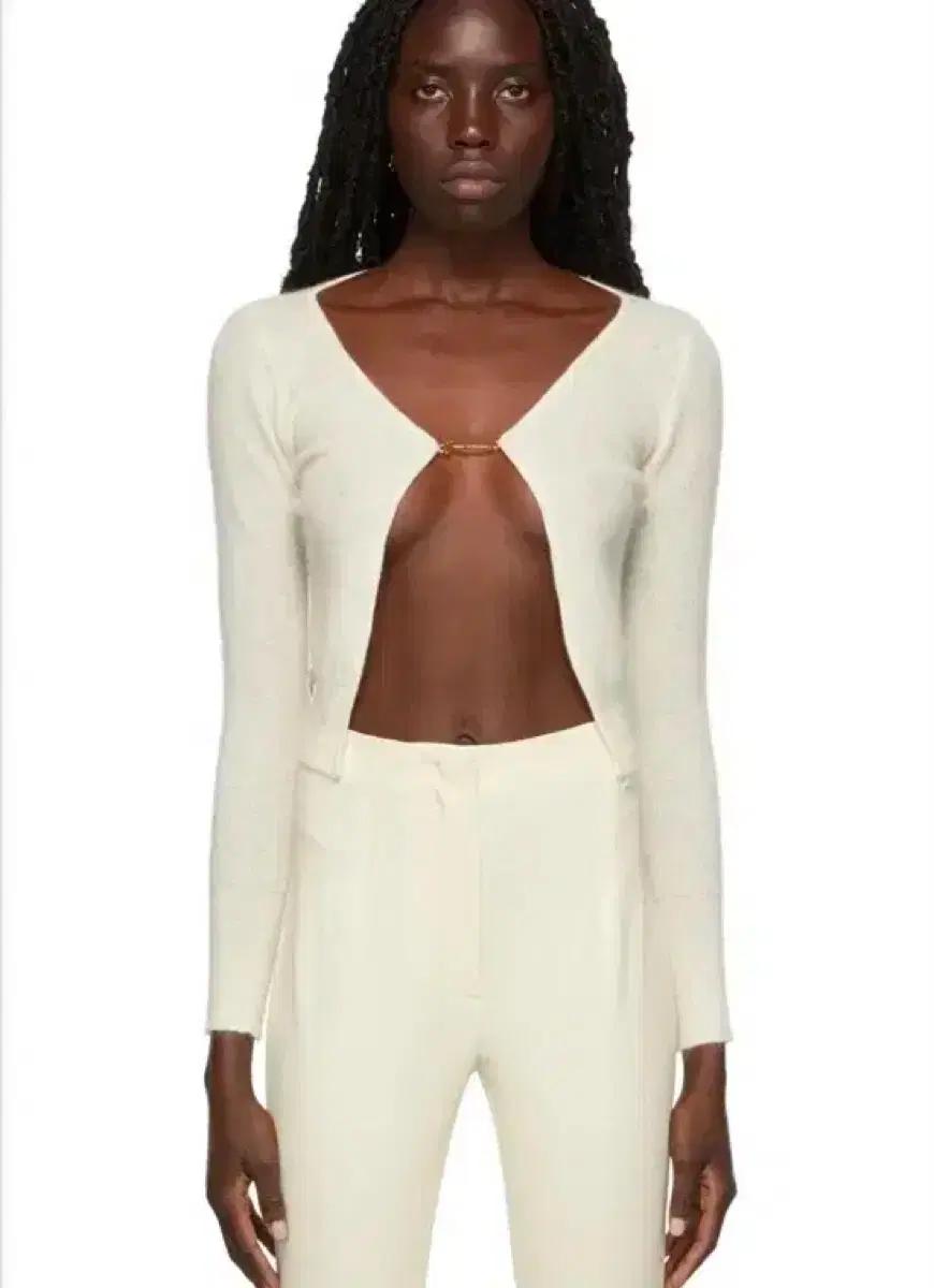 자크뮈스 모헤어 가디건 jacquemus le cardigan 36