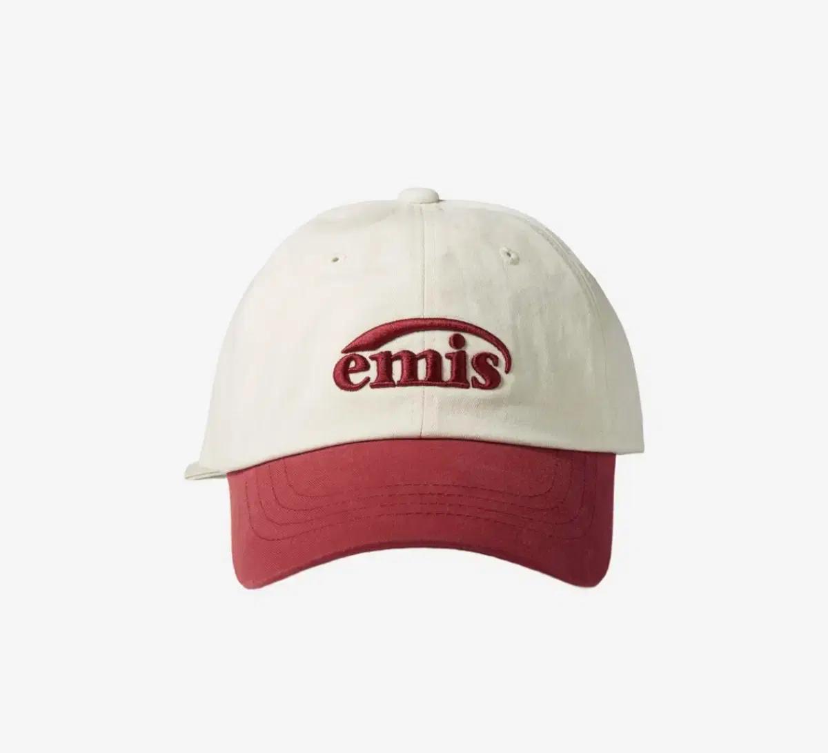 emis 볼캡 이미스 투톤 레드