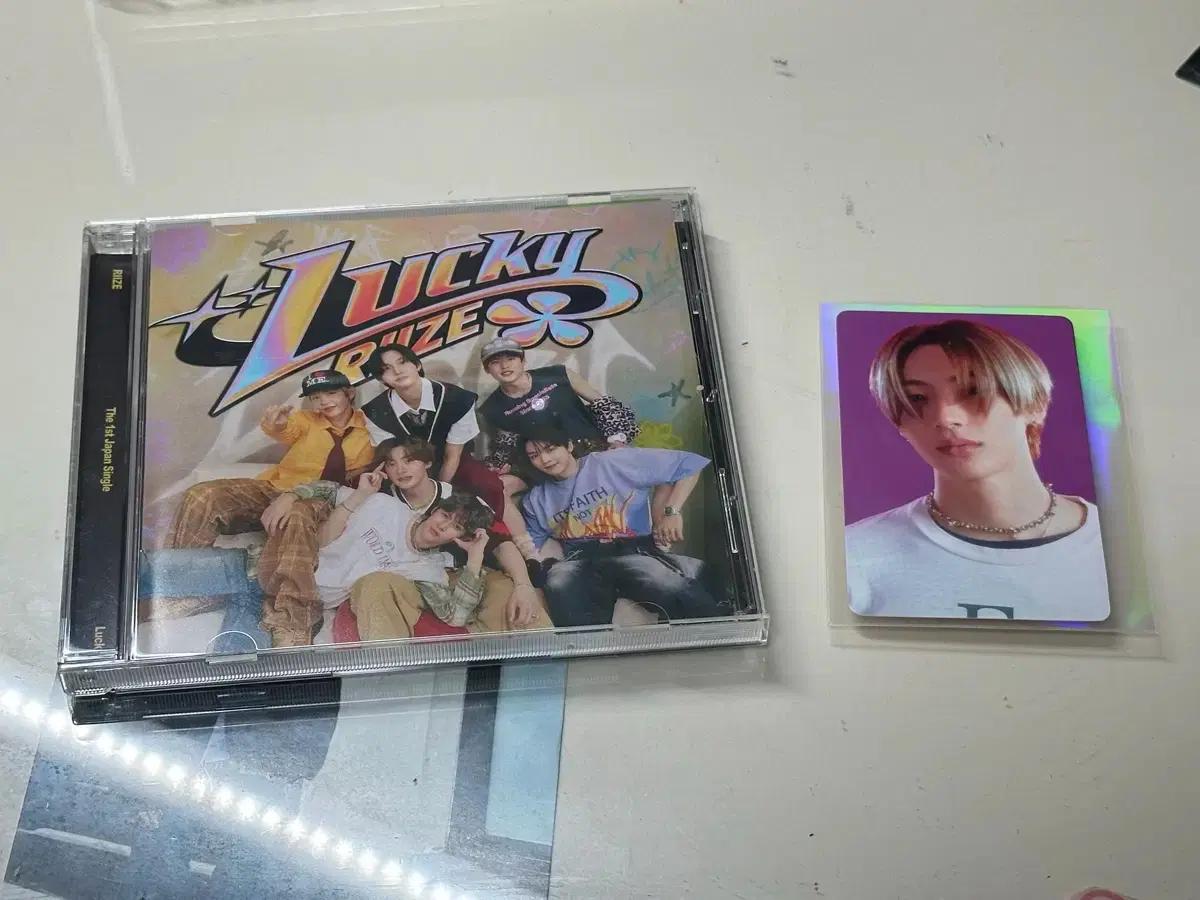라이즈  RIIZE 럭키 lucky앨범 특전 포카 (개봉ㅇ, 띠지ㅇ)