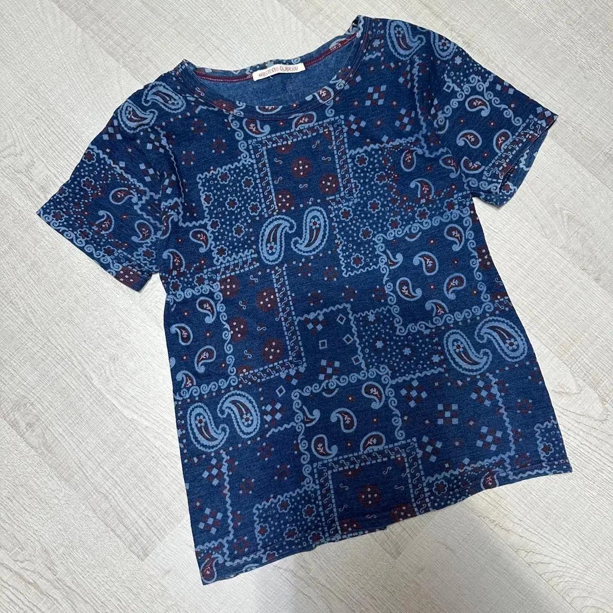 히스테릭 글래머 페이즐리 티셔츠