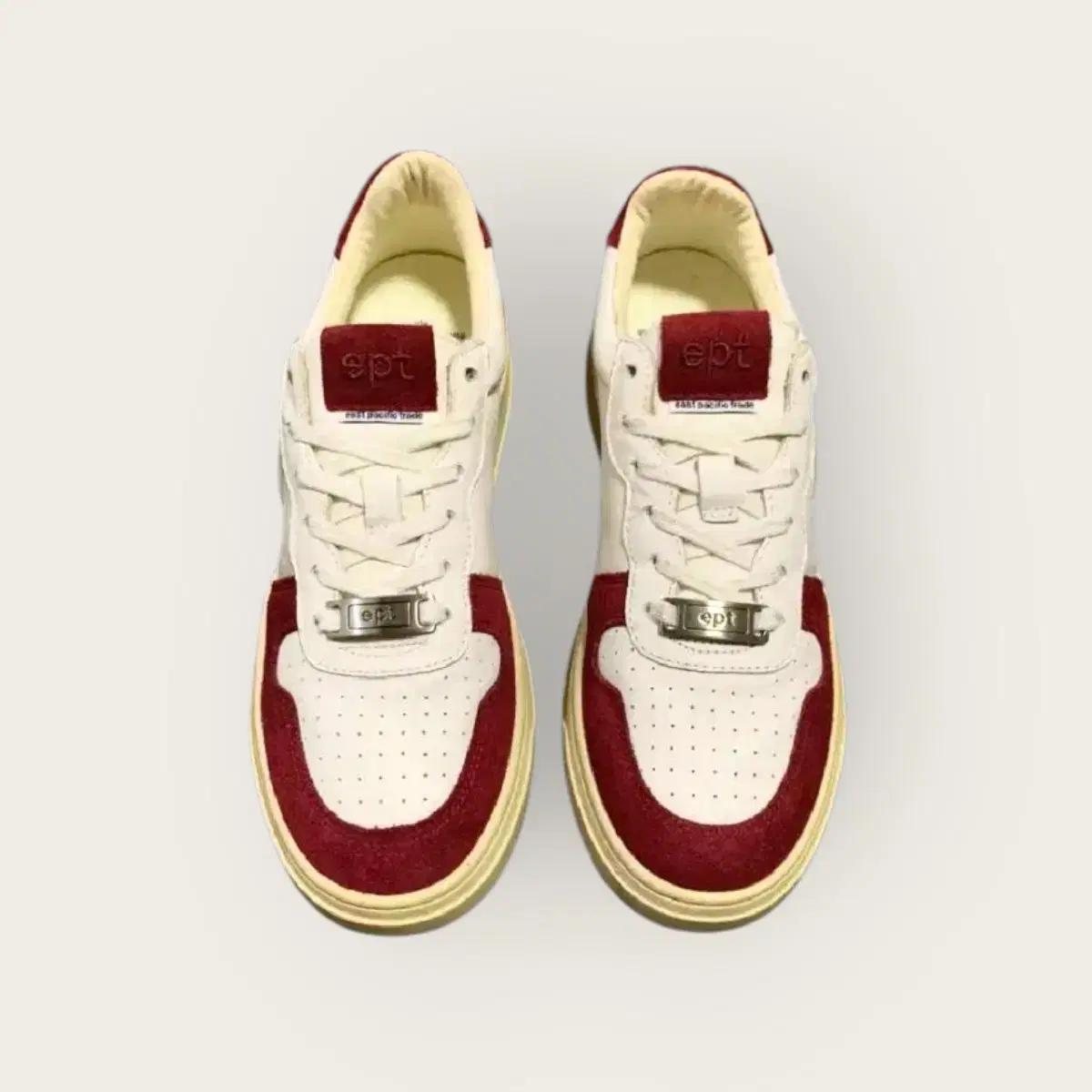 245)EPT 코트 스웨이드 버건디 스니커즈 운동화 플랫슈즈 컨버스