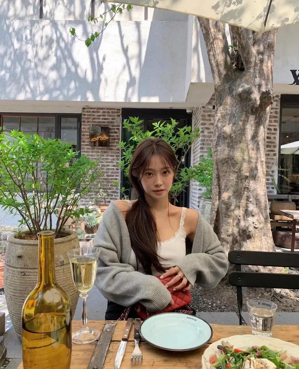 더위시 리즈 leeds 라운드 볼레로 가디건 (그레이)