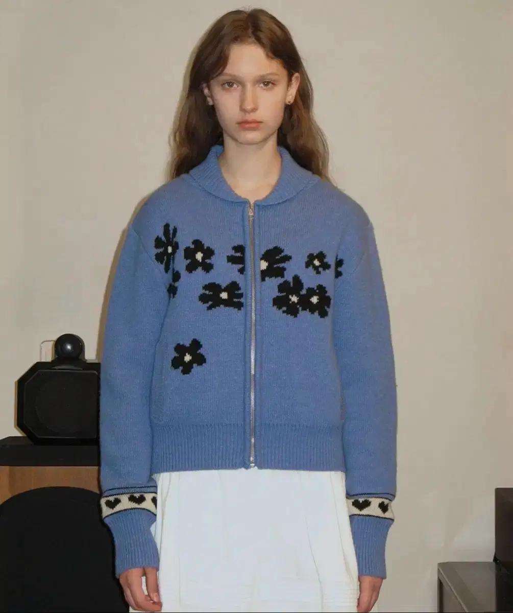 시눈 집업 블루