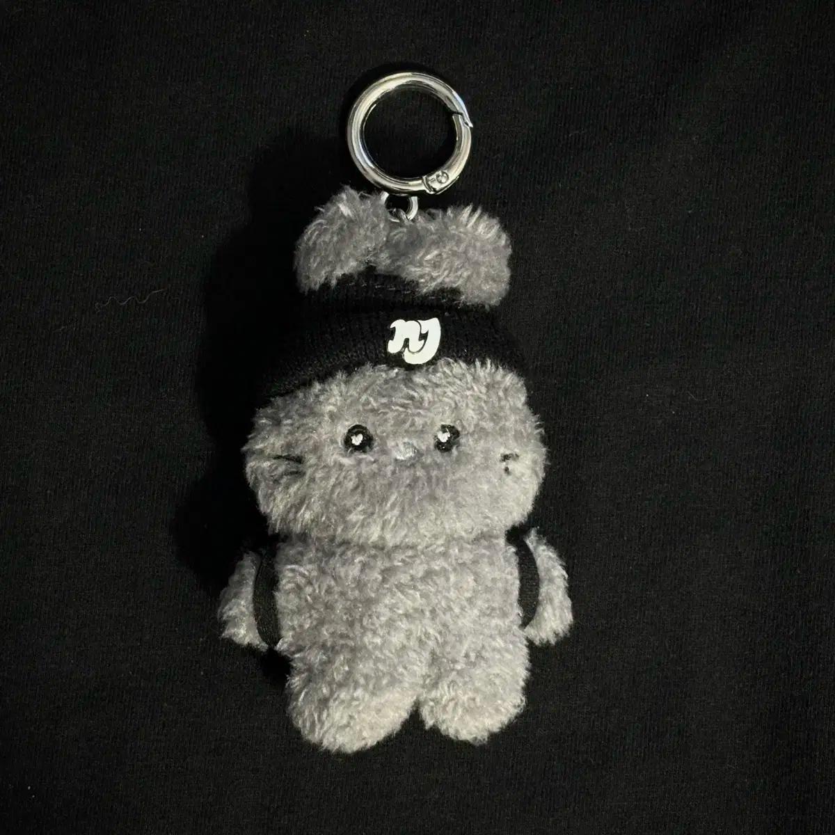 [배송비포함] 뉴진스 bunini 버니니 토끼 키링 그레이/회색