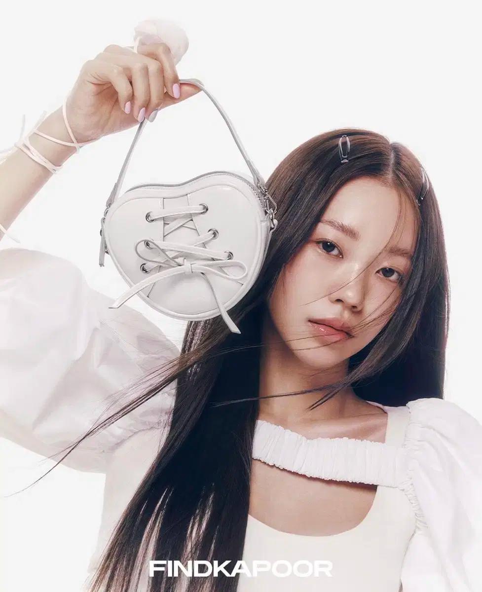 파인드카푸어 리본타이 하트백 | 스탠드오일 마뗑킴 분크 애즈온 가방