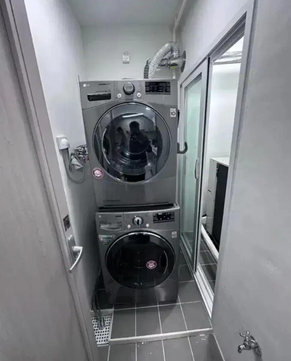 (타워형)Lg 14kg 세탁기 + 9kg 건조기 타워형