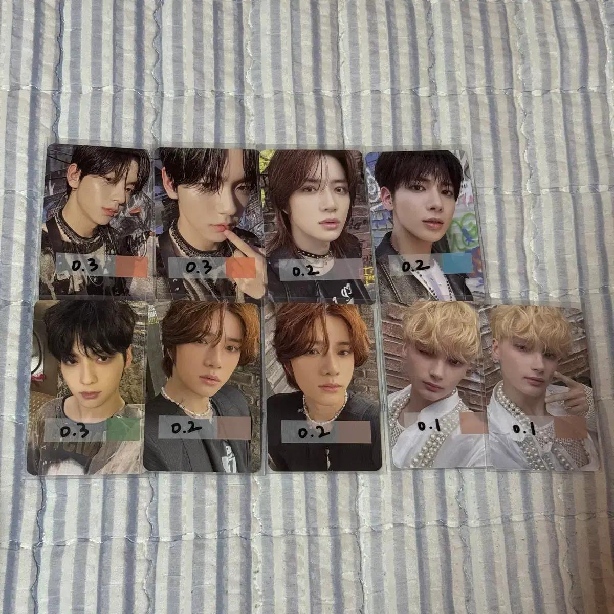 투바투 프리폴 / 위버스 특전 / 엠투유 럭드 포카