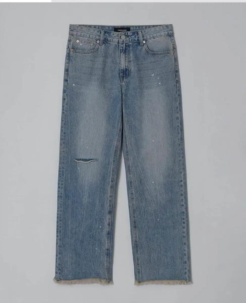 페이탈리즘 0237 trabus paint jeans