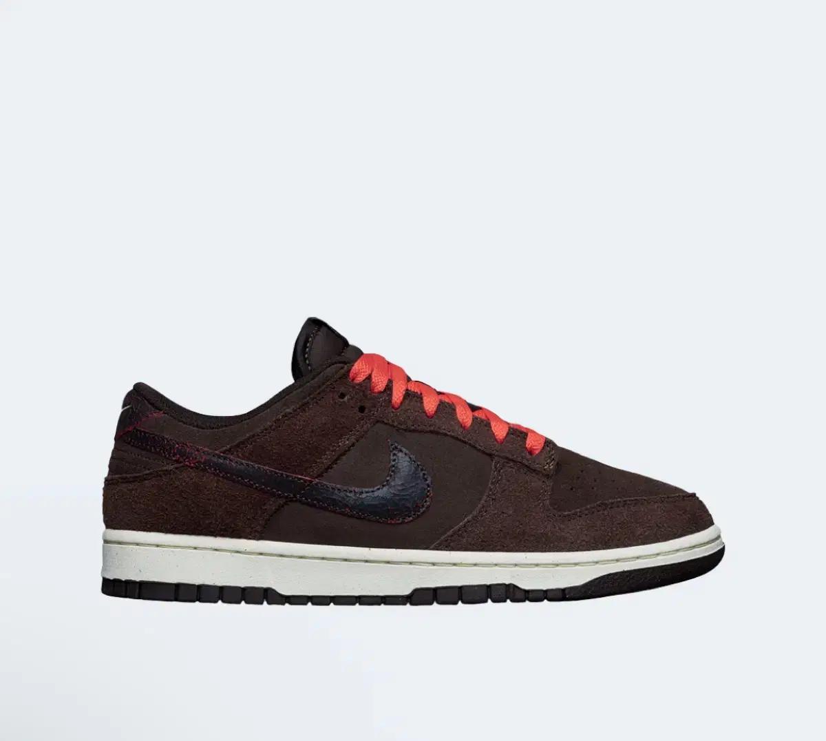 나이키 덩크 로우 프리미엄 바로크 브라운 앤 팀 오렌지 295 Nike