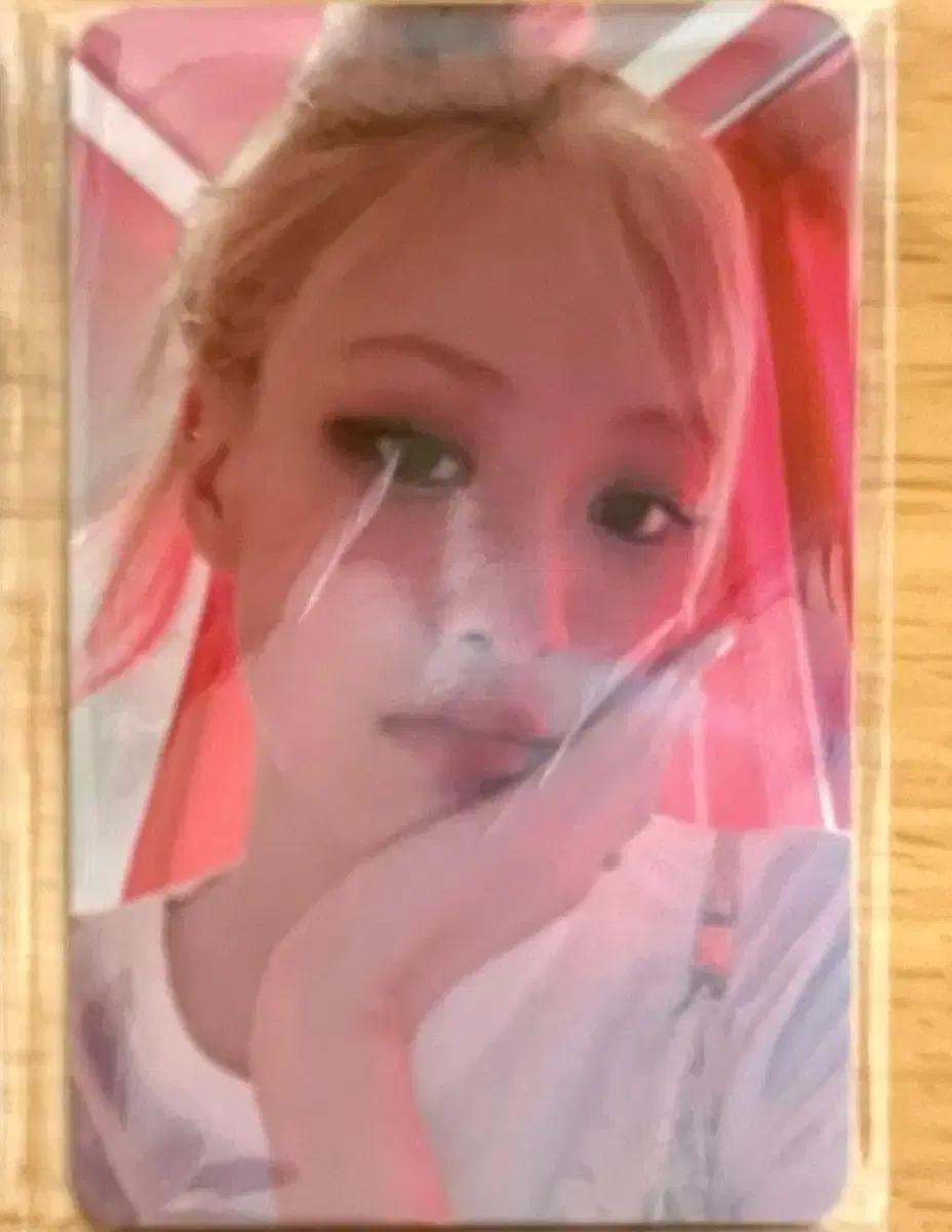 CGV 블랙핑크 본 핑크 2주차 한정판 포토카드 로제