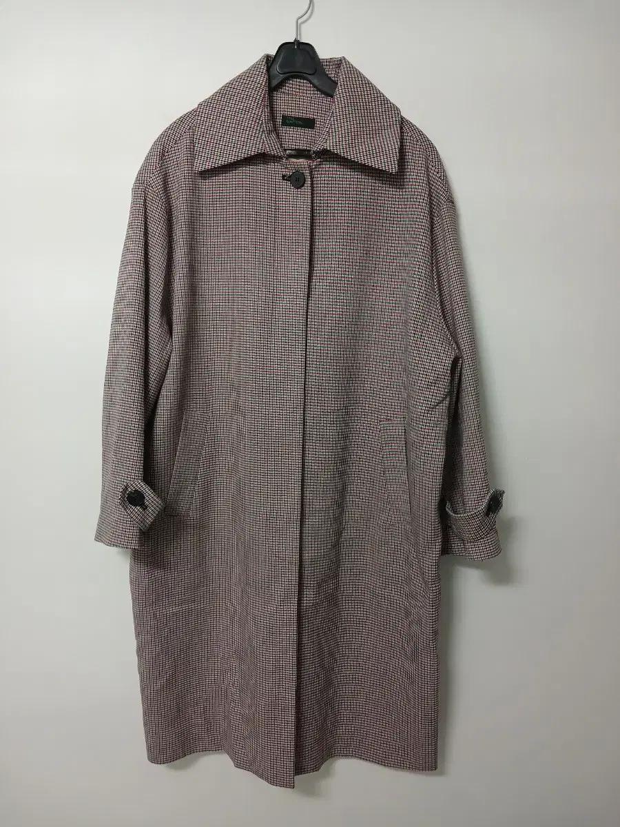 여성 베네통 간절기 롱 트렌치코트 (오버핏95)