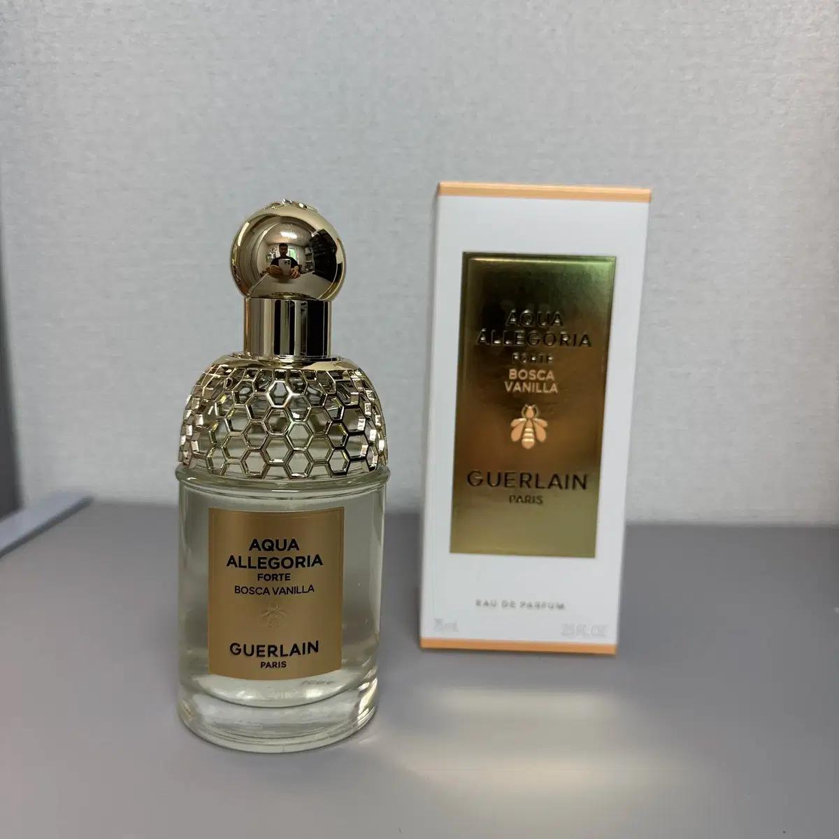 겔랑 아쿠아 알레고리아 포르테 보스카바닐라 edp 75ml 미사용 새상품