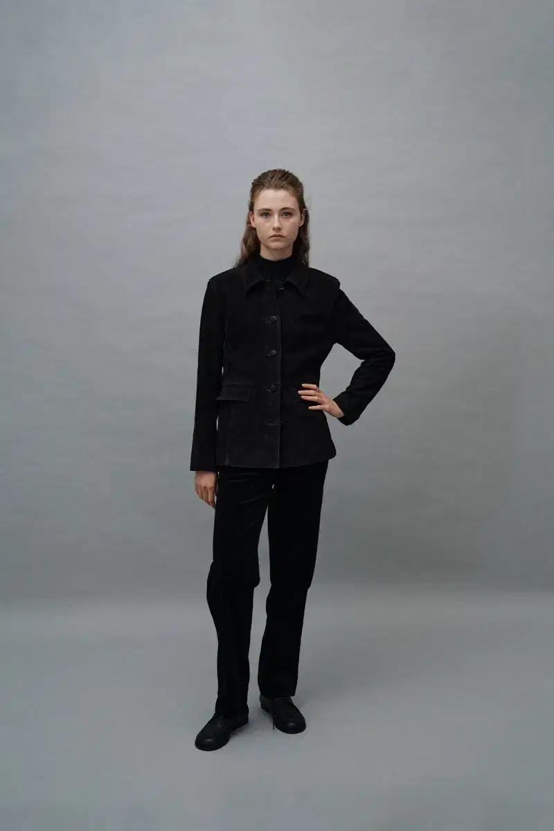 낫띵리튼 nothing written Rona suede jacket