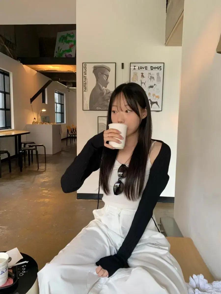 [베르니 마켓 볼레로 스타일] 르아브르 힐러 끈 볼레로 가디건 (새제품)