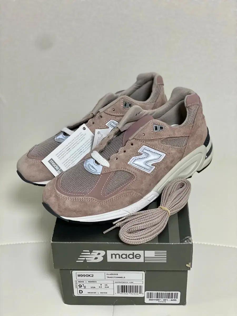 뉴발란스 990v2 Kith 더스티 로즈 275