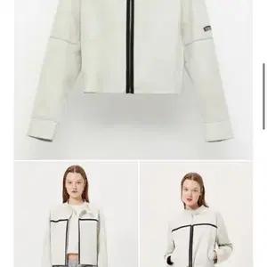 마뗑킴 스웨이드 레이싱자켓