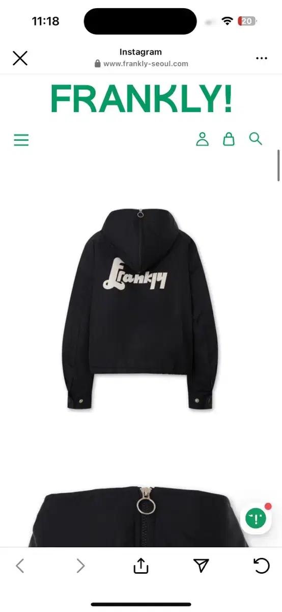 Frankly Hood Point Nylon Quilted Jumper