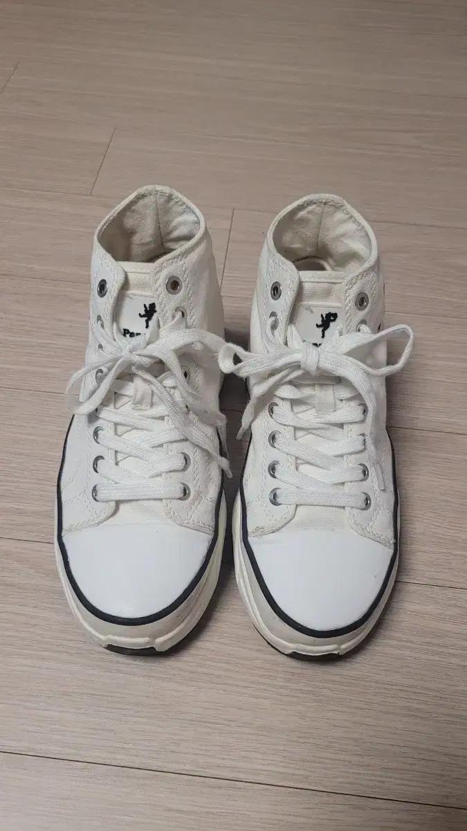 파파게노정품 여성스니커즈 컨버스  운동화 SMILE W화이트 235사이즈