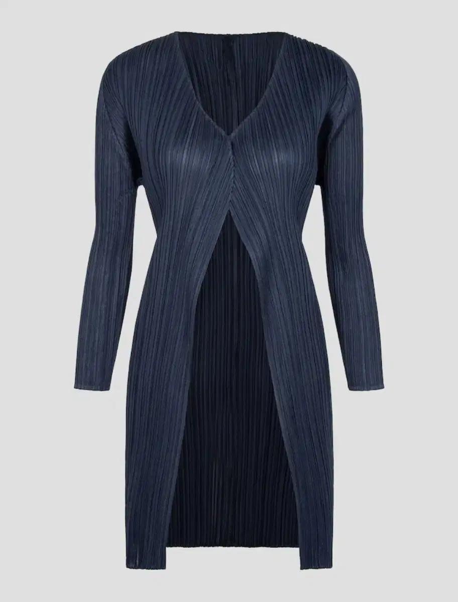 플리츠플리즈 가디건 뉴컬러풀4 베이직 가디건 네이비 2사이즈