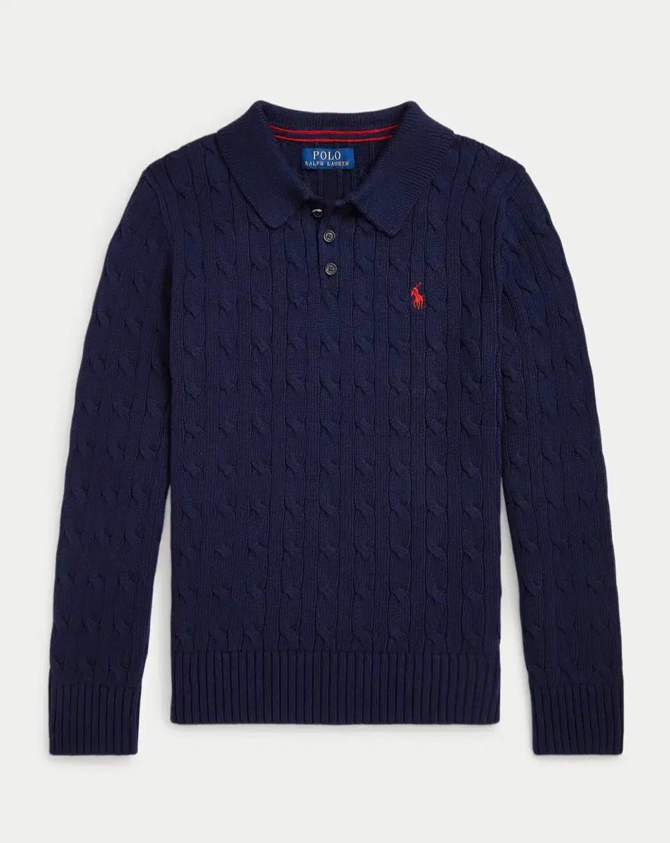 폴로 보이즈카라넥니트 폴로보이즈니트