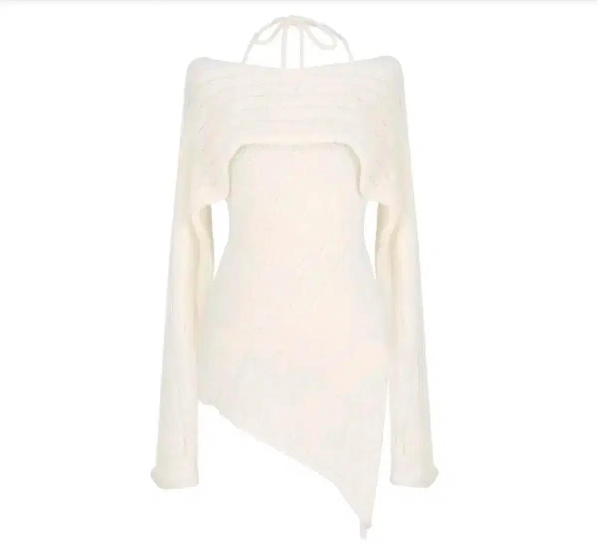 (한소희 착용) coap Merry 니트 스웨터 원피스 상의 3피스 볼레