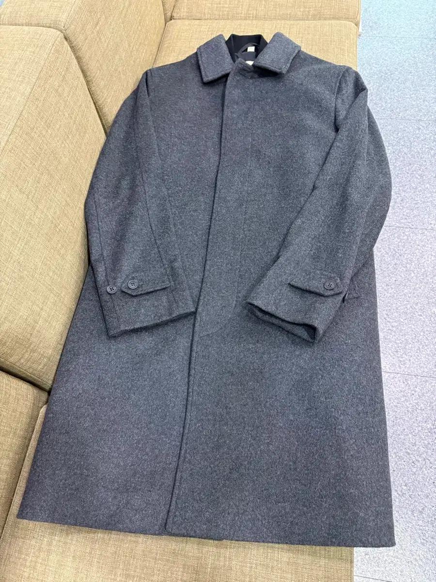 버버리 남자 울 롱코트48(새상품)