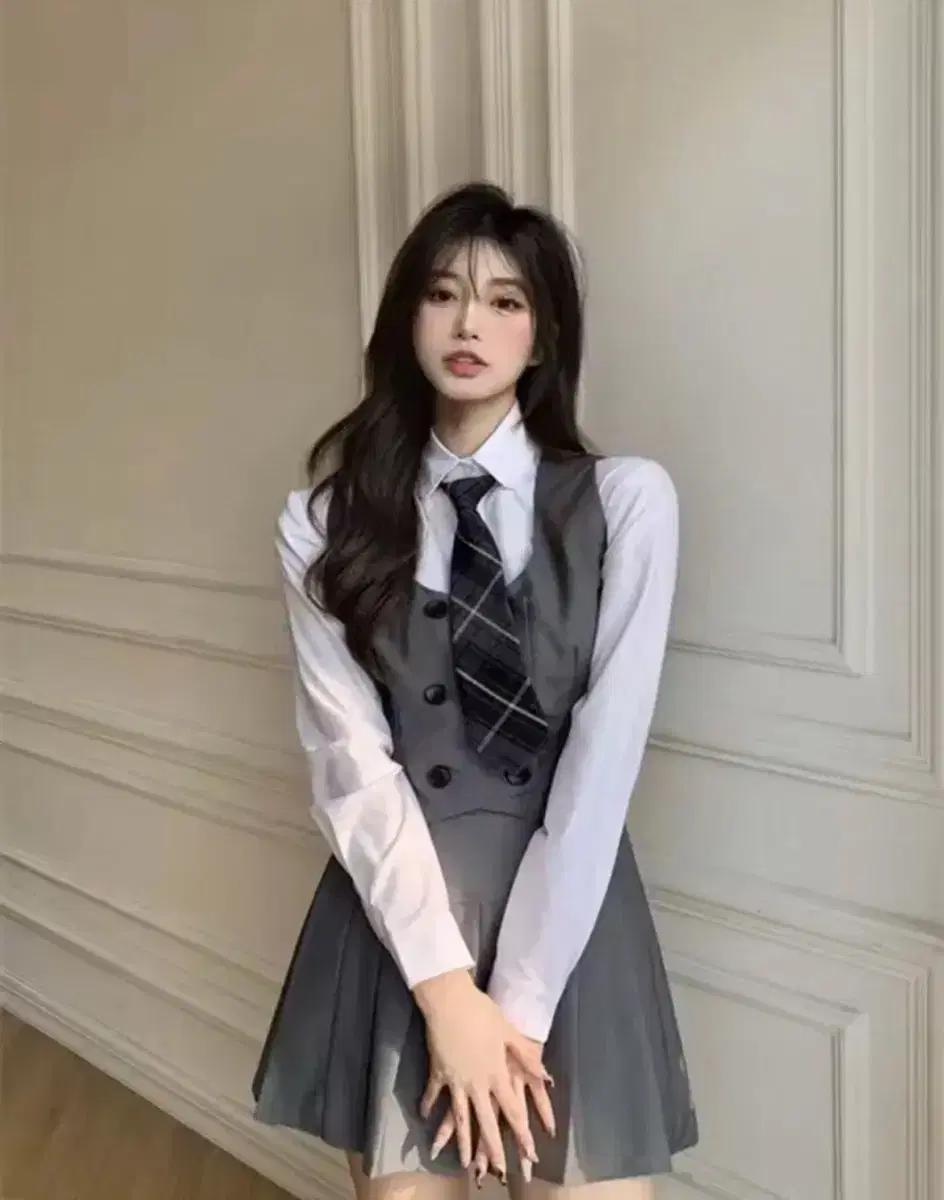 (예쁜핏 수선)프레피룩 영국교복 졸업사진 대여