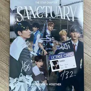 투바투txt 별의 장: SANCTUARY 생츄어리 친필싸인앨범