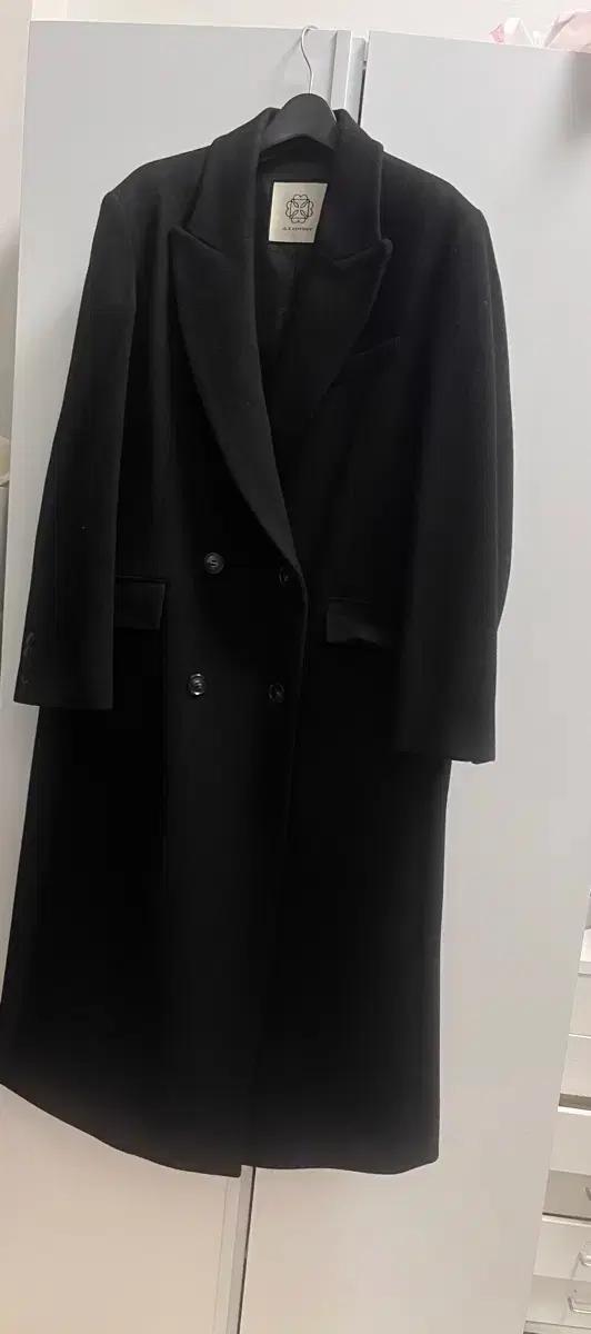 앳코너 겨울 블랙 롱 코트
