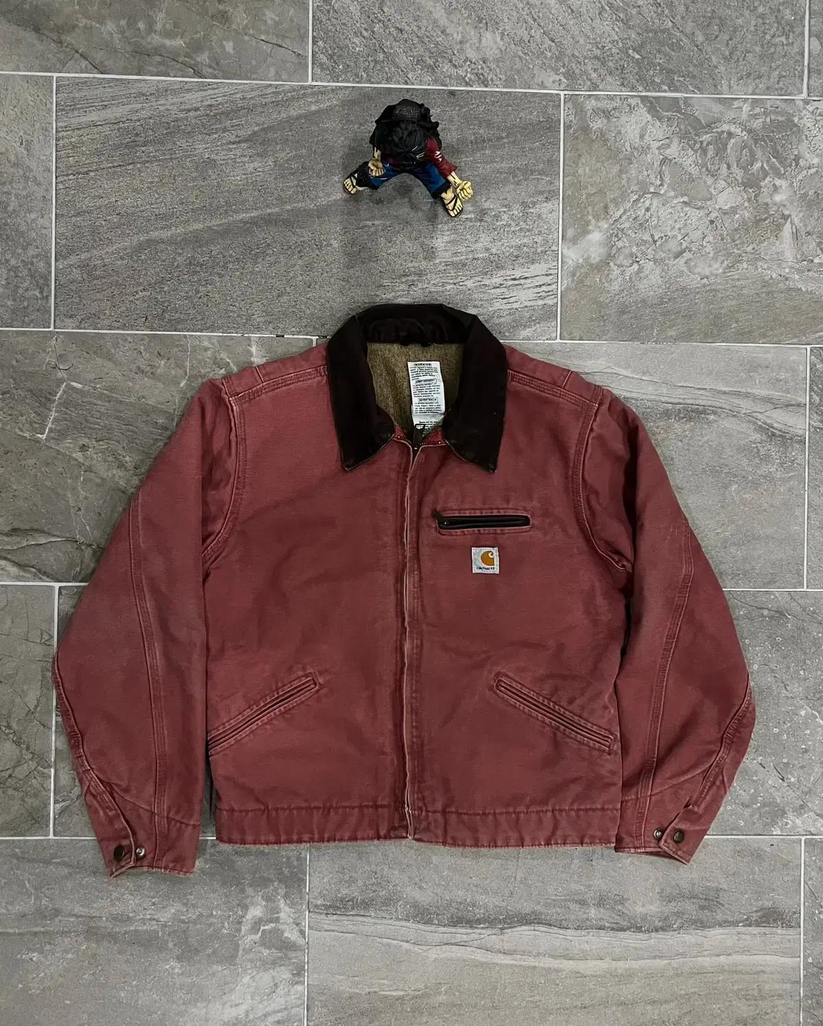 (M)칼하트 디트로이트 자켓 WJ097 VRS 빈티지(살몬핑크)로즈