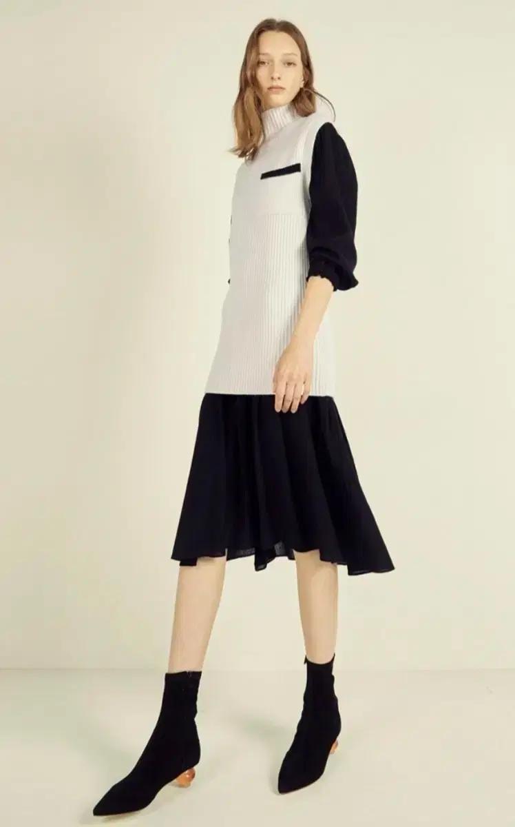 22 오브제 울캐시미어 롱니트원피스 마인 타임 랑방 미샤