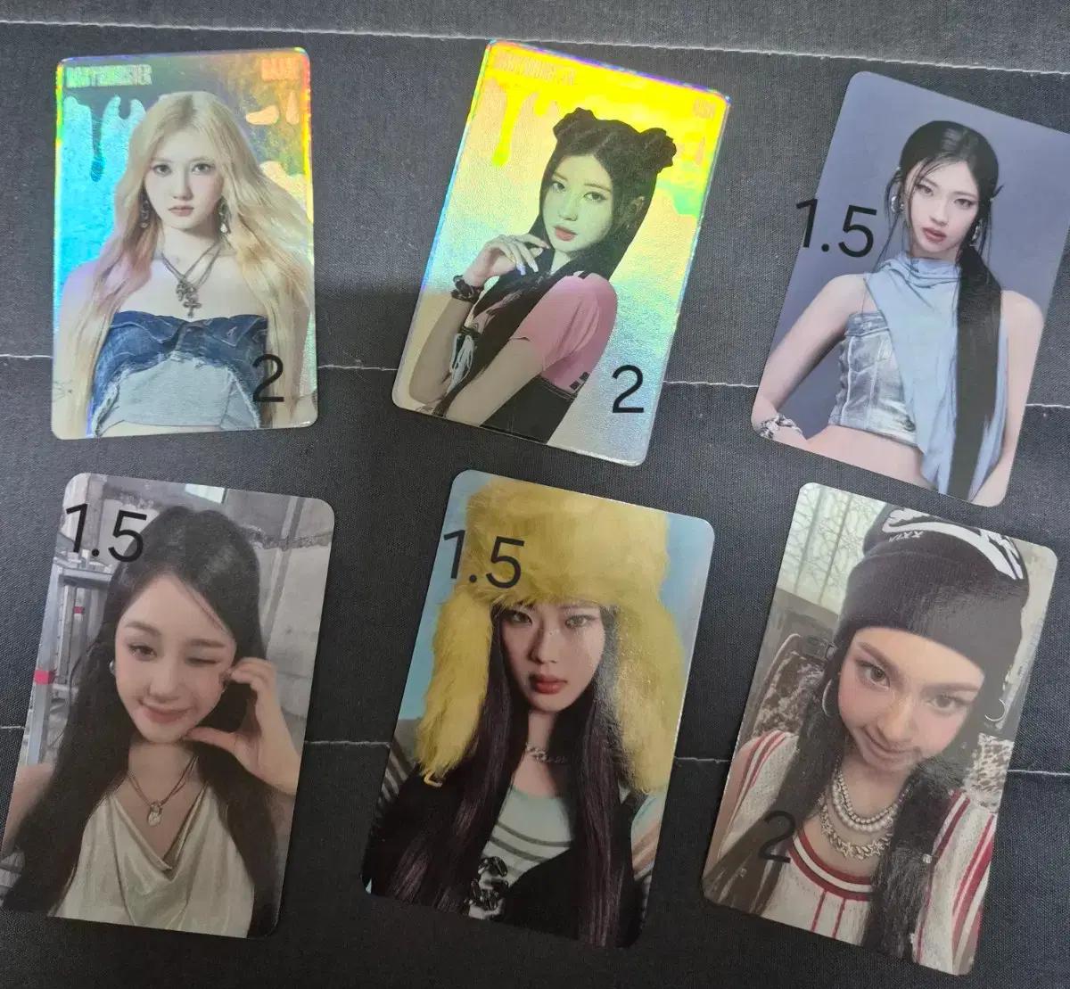 베이비몬스터 포카 성수팝업 판매합니다 개당8천원