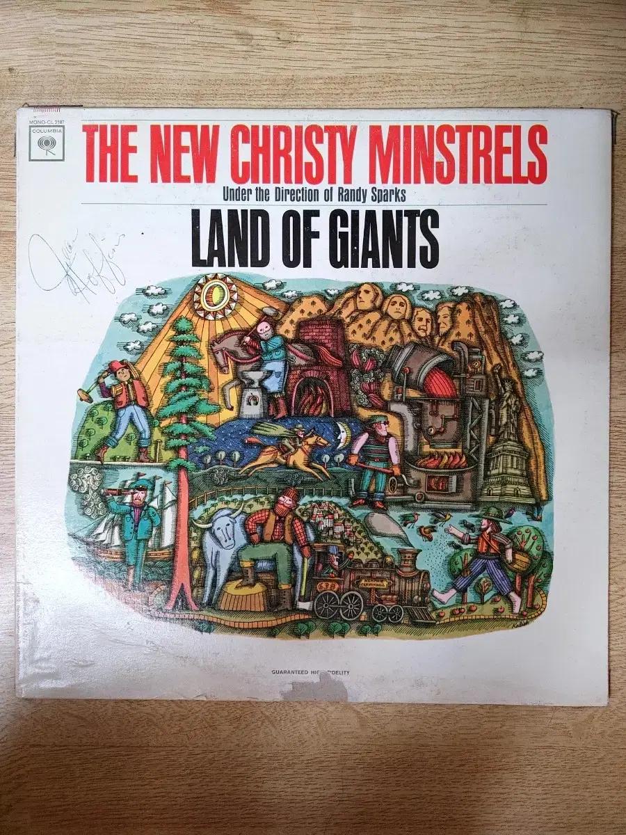 NEW CHRISTY MINSTRELS  음반 (LP 턴테이블 오디오