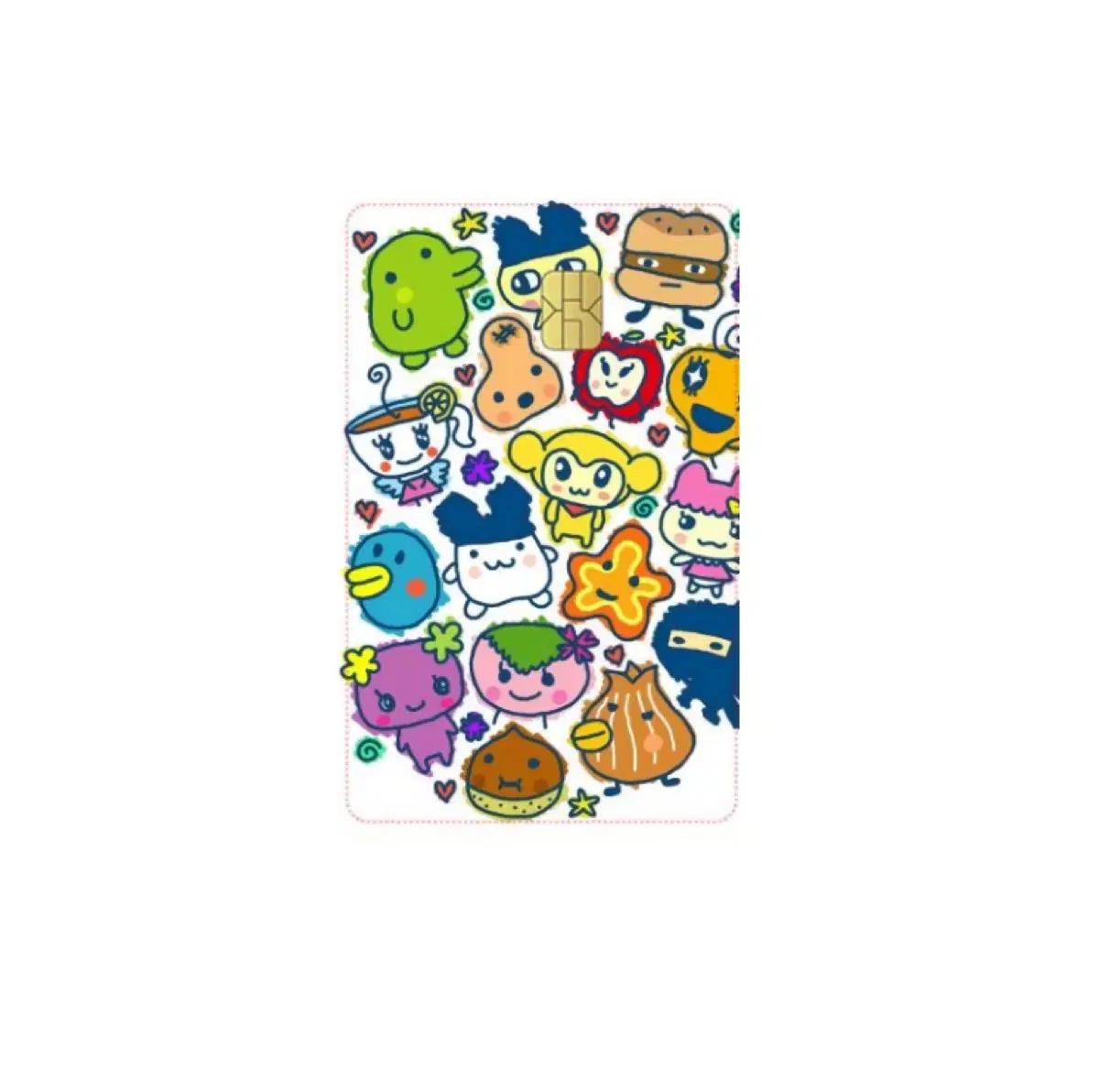 쿠리링, 다마고치 카드 리폼 스티커, 카드스티커