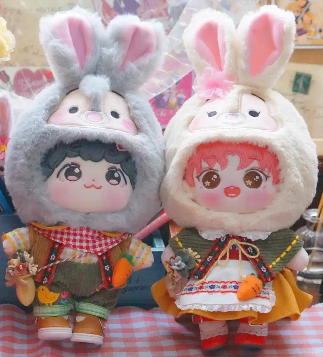 무속성 솜인형 옷 20cm 양도