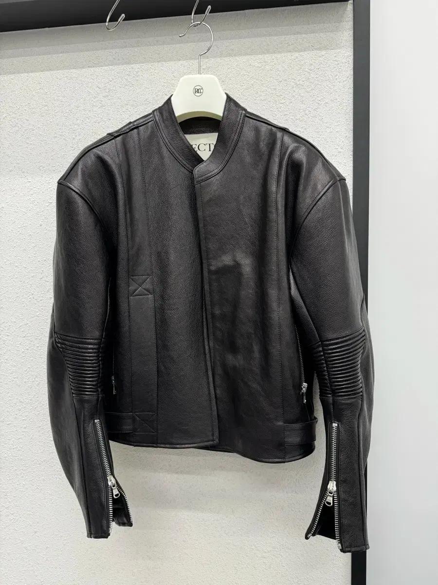 렉토 24ss 레더자켓 L사이즈