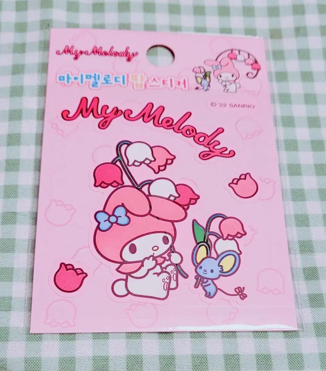 산리오 캐릭터즈 마이멜로디 팝 스티커 다꾸 데코 굿즈 문구 다꾸템