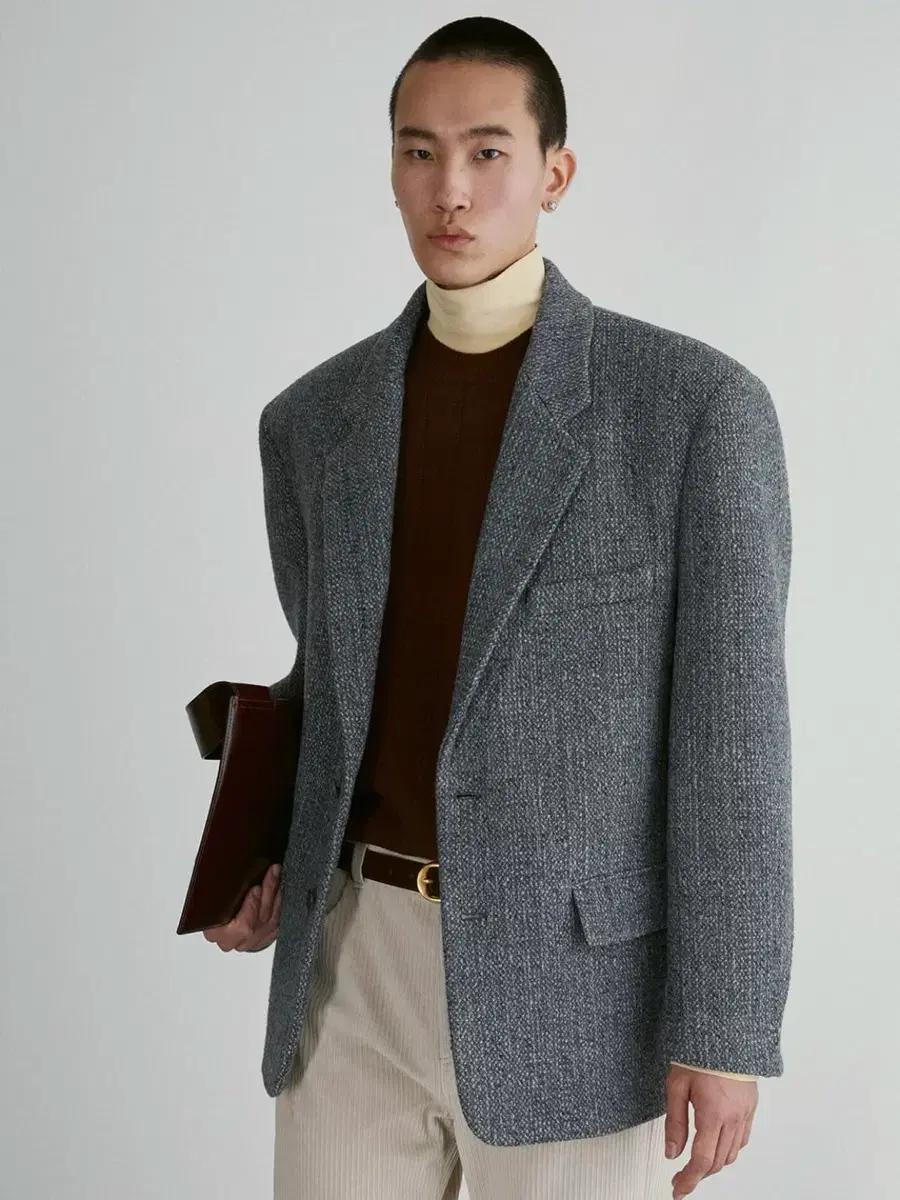 [M] 렉토 서스테이너블 울 블렌드 블레이저 자켓 코트