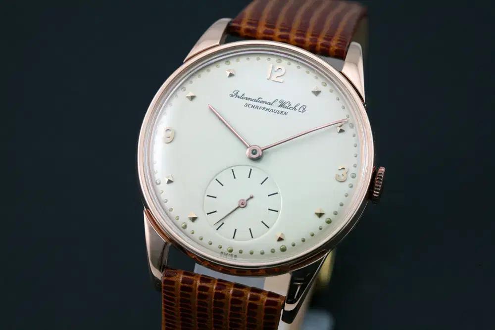 IWC CAL 88 로즈골드 18K 통금 독립초침 시계