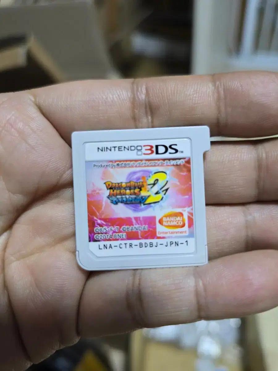 닌텐도3ds칩 드래곤볼 히어로즈 퓨전즈2 일본판 일판